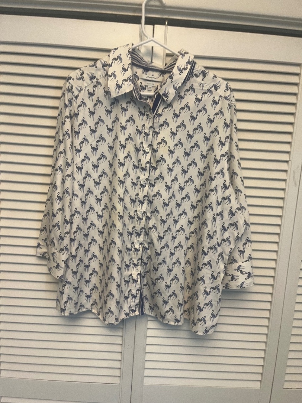 Foxcroft Wrinkle Free Shaped Blouse